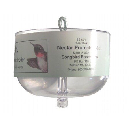 Songbird Essentials 3.5 and quot; x 4 and quot; x 4 and quot; Nectar Protector Jr. Clear/Bulk SE624
